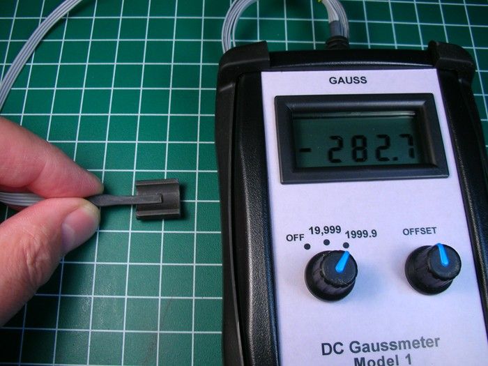 slot car gauss meter